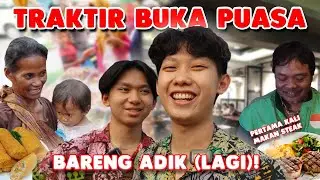 BUKA PUASA BARENG OJEK MAKAN STEAK?! TERHARU PERJUANGAN AYAH UNTUK ANAK!