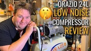 Katsu / Orazio 24l Low Noise Air Compressor Review