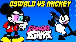 Friday Night Funkin Oswald VS Mickey Mouse (FNF Mod)