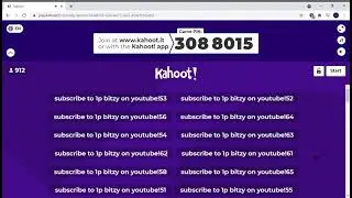 *2021 UPDATED* How To Flood Kahoot With Bots in under 2 MINS! (NO DOWNLOAD) | 1P Bitzy