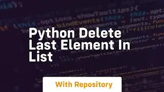 python delete last element in list