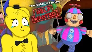 Вскрыл Сундук Глитчтрапа и Упоротый Балун Бой 🎈 Взлом FNAF Help Wanted 2