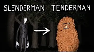 I Made Slenderman, but he's a Giant Chicken Tender