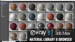 V-Ray 5 for 3ds Max Beta | MATERIAL LIBRARY  (New Features)