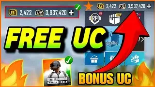 🔴 Free UC | How To Get Free UC In Bgmi 🔥 How To Get Free UC ( BGMI FREE UC ) Limited Time Offer BGMI