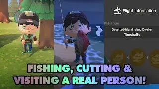 Red Snappers And Visiting A Real Person's Island! - Animal Crossing New Horizons