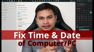 PC Time and Date Problem Fix 