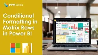 Conditional Formatting in Matrix Rows in Power BI