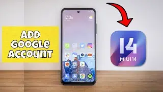 Add google account MIUI 14 || How to use google account options || How to set google account