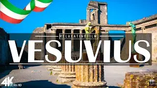 Beautiful Vesuvius, Naples 4K • Relaxing Italian Music, Instrumental Romantic • Video 4K UltraHD