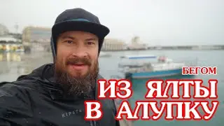 Из Ялты в Алупку по Царской тропе вдоль берега черного моря. РАССКАЖУ НА БЕГУ