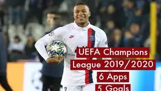 All Kylian Mbappe Goals and assist in every season UEFA Champions League (2016/17-2022/23)
