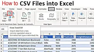 How to Convert CSV Files to Excel || Convert excel file to csv file and csv to excel file