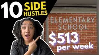 10 EASY Side Hustles I Tried & How Much Money You Can Make From Them