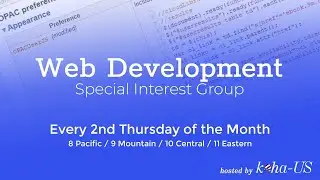 Web Development Special Interest Group - 4/9/2020