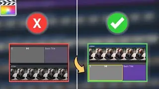 You are Adding Transitions to Titles WRONG!  (Final Cut Pro X)