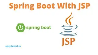 Creating a web application in Spring boot with JSP | Spring boot with JSP form example