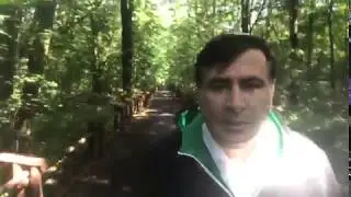 Саакашвили из леса объяснил почему намерен вернуться в Украину