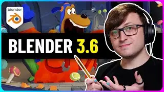 Blender 3.6 is Here! - What are the NEW Features?