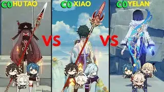 Hu Tao vs Xiao vs Yelan! Who is the BEST DPS? Gameplay Comparison