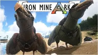 DOUBLE PELAGORNIS TAMING :: Ep. 44 :: Taming Giant Seagulls :: Iron Mine Ark :: UniteTheClans