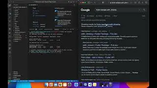 Flutter : Upgrade Package via visual studio code