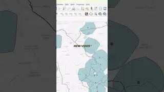 How to make an isochrone in #QGIS in less than a minute! 💪🏻🚗🚶‍♂️🗺️