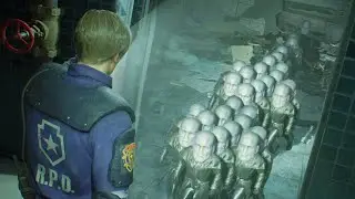 RE2 But All Enemies are Mini Mr. X's | Resident Evil 2 Remake mods
