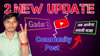 2 Community tab update | YouTube community tab new update today | YouTube new update today 2023