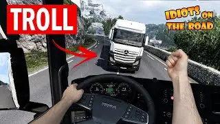 IDIOTS on the road #108 | TROLLS getting KICKED | Real Hands Funny moments - ETS2 Multiplayer