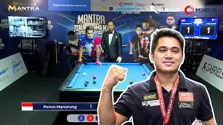 Jeffrey Ignacio vs Ponco Manurung | MANTRA 10 BALL INTERNATIONAL OPEN 2024