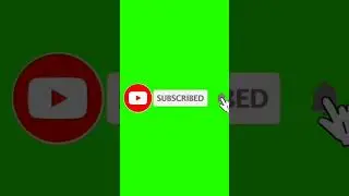 subscribe and like button green screen | copyright free subscribe like and share green screen