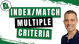 Excel INDEX MATCH With Multiple Lookup Criteria | Multiple Columns or Rows