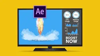 1 Simple Trick To Fix Lag In Adobe After Effects CC 2019 (2020)