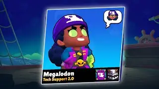 Megalodon Skin + Price, Pins, Winning and Loosing Animation 🔥 | Brawl Stars