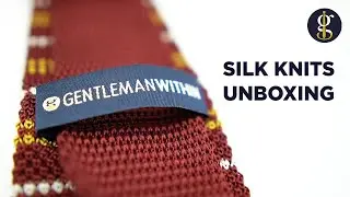 GW Clothing Co. Silk Knit Tie Unboxing and First Look