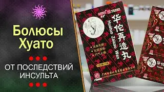 Болюсы Хуато (Huatuo Zaizao Wan) от последствий и для профилактики инсульта