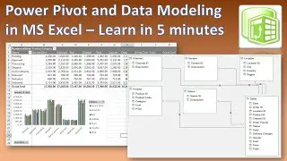 Power Pivot and Data Modeling in MS Excel - Learn in Five Minutes