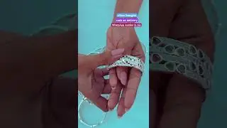 New designer sterling beautiful silver bangles, with 70% discount extra discount on website #shorts