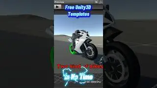 Unity3D Free Assets -  Sportbike PRO kit. 100+ Unity Assets Giveaway.  