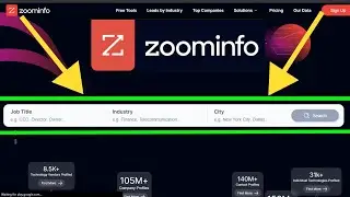 Zoominfo Lead Generation | Zoominfo company search | Zoominfo tutorial | Zoominfo free account