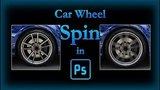 How to make Wheels Spin in Photoshop