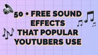 Funny Sound Effects for Youtube Videos - NON-COPYRIGHTED SOUND EFFECTS!