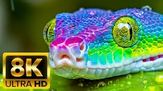 8K Ultra HD Wildlife - The Most Stunning Videos of Animals in 8K Resolution With Nature Sounds