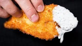 The Best Chicken Tenders and Homemade Ranch I've Ever Made