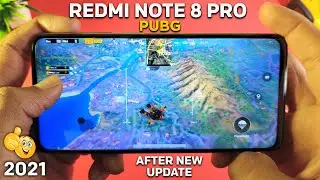 Redmi Note 8 Pro Pubg Test After New Update 2021 | redmi note 8 pro pubg test full review 2021
