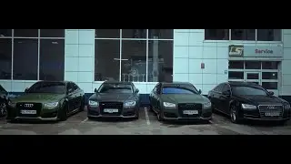 Audi S8 1000hp гонка со временем