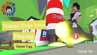 Making MEGA NEON DUGONG in Adopt me Roblox!