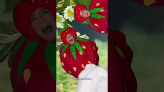 Rabbit Vs Strawberry #shorts #comedy #funny