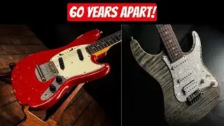 Vintage Fender Mustang vs Modern Suhr Guitar in Osaka Japan